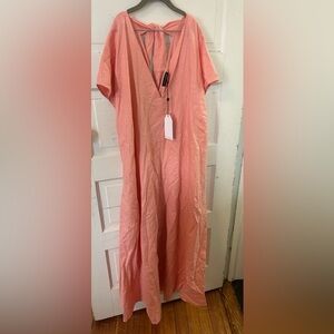 Universal Standard Pink V-Neck Dress